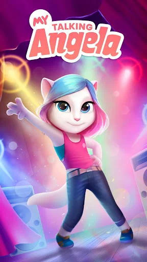 My Talking Angela ڈاؤن لوڈ کریں – بہترین ورچوئل پالتو گیم - Screenshot 24