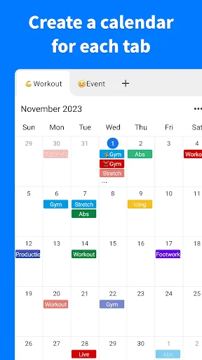 Plan Calendar ڈاؤن لوڈ کریں – شیڈول اور ٹائم مینجمنٹ ایپ - Screenshot 10