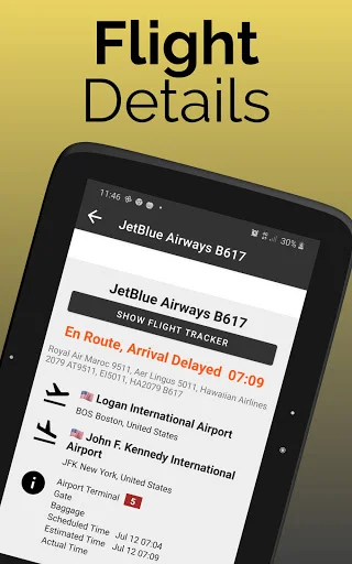 Fukuoka Airport Flight Info ڈاؤن لوڈ کریں – ریئل ٹائم فلائٹ اپ ڈیٹس - Screenshot 17