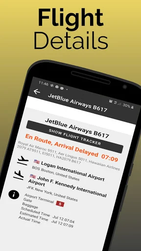 Baltimore Airport BWI ڈاؤن لوڈ کریں – پروازوں کی معلومات حاصل کریں - Screenshot 4