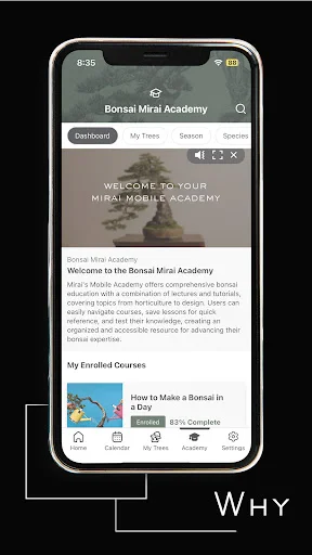 Mirai Mobile ڈاؤن لوڈ کریں – بونسائی کی ماہرانہ رہنمائی - Screenshot 11