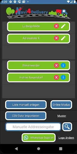 Navi4Delivery ڈاؤن لوڈ کریں – ڈیلیوری کے لیے بہترین روٹ پلاننگ ایپ - Screenshot 9