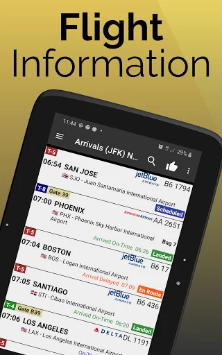 Fort Lauderdale Flights ڈاؤن لوڈ کریں – FLL ایئرپورٹ پروازوں کی معلومات - Screenshot 13