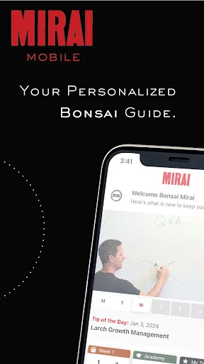 Mirai Mobile ڈاؤن لوڈ کریں – بونسائی کی ماہرانہ رہنمائی - Screenshot 1