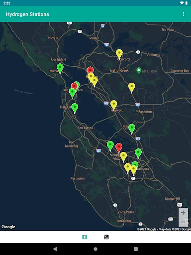Hydrogen Stations USA ڈاؤن لوڈ کریں – ہائیڈروجن فیول اسٹیشن تلاش کریں - Screenshot 17