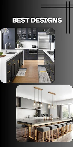 Kitchen Design & Cabinet Ideas ڈاؤن لوڈ کریں – جدید کچن کے آئیڈیاز - Screenshot 15