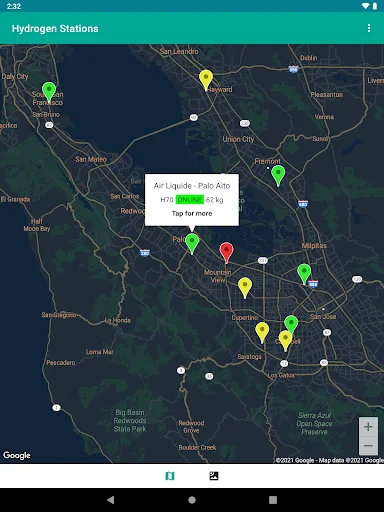 Hydrogen Stations USA ڈاؤن لوڈ کریں – ہائیڈروجن فیول اسٹیشن تلاش کریں - Screenshot 18