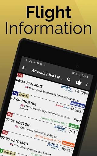 Fukuoka Airport Flight Info ڈاؤن لوڈ کریں – ریئل ٹائم فلائٹ اپ ڈیٹس - Screenshot 7
