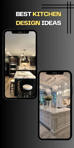 Kitchen Design & Cabinet Ideas ڈاؤن لوڈ کریں – جدید کچن کے آئیڈیاز - Screenshot 1