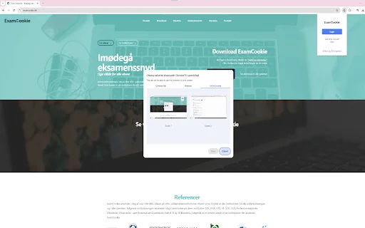 ExamCookie Chromebook Extension ڈاؤن لوڈ کریں – تعلیمی نگرانی کا بہترین ٹول - Screenshot 2