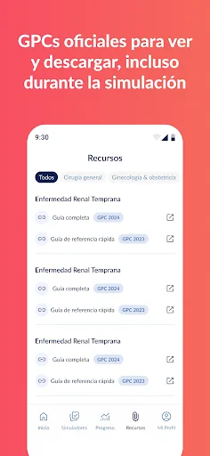 Gliamediq: Simulador ENARM ڈاؤن لوڈ کریں – طبی امتحان کی تیاری - Screenshot 7