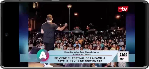 Tv Argentina – canales en vivo ڈاؤن لوڈ کریں – لائیو ٹی وی اسٹریمنگ - Screenshot 9