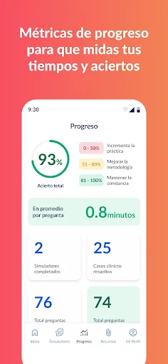 Gliamediq: Simulador ENARM ڈاؤن لوڈ کریں – طبی امتحان کی تیاری - Screenshot 8