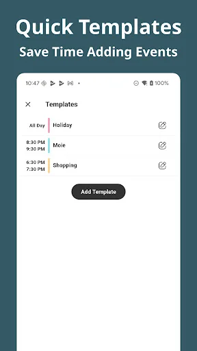 Simple Calendar ڈاؤن لوڈ کریں – شیڈول اور ریمائنڈر کے لیے بہترین ایپ - Screenshot 3
