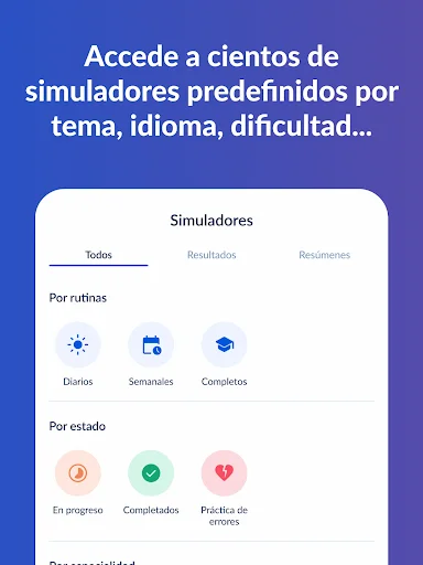 Gliamediq: Simulador ENARM ڈاؤن لوڈ کریں – طبی امتحان کی تیاری - Screenshot 12