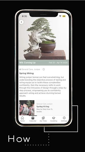 Mirai Mobile ڈاؤن لوڈ کریں – بونسائی کی ماہرانہ رہنمائی - Screenshot 4
