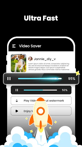 Video Saver & Watermark Eraser ڈاؤن لوڈ کریں – بغیر واٹر مارک ویڈیو - Screenshot 3
