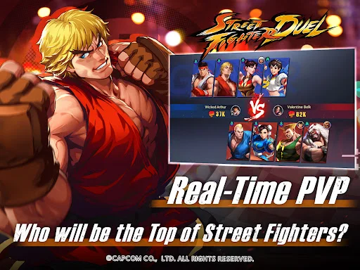 Street Fighter Duel ڈاؤن لوڈ کریں – بہترین Idle RPG گیم - Screenshot 14