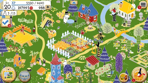 MOOMIN Welcome to Moominvalley ڈاؤن لوڈ کریں – پرسکون فارمنگ گیم - Screenshot 11