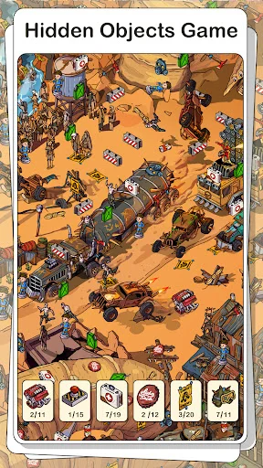 Hidden Objects – Items Find ڈاؤن لوڈ کریں – بہترین پزل گیم - Screenshot 3