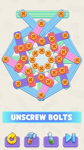 Screw It Out: Wood Puzzle ڈاؤن لوڈ کریں – دماغی کھیل - Screenshot 11