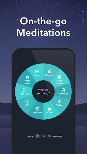 Simple Habit Meditation ڈاؤن لوڈ کریں – ذہنی سکون اور تناؤ سے نجات - Screenshot 3