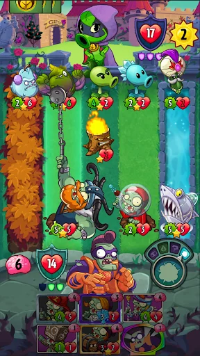 Plants vs. Zombies™ Heroes ڈاؤن لوڈ کریں – کارڈ گیم ایڈونچر - Screenshot 6