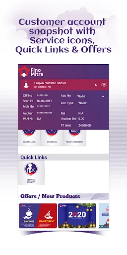 Fino Mitra ڈاؤن لوڈ کریں – فوری اور محفوظ رقم کی منتقلی ایپ - Screenshot 3