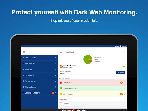 Sticky Password Manager ڈاؤن لوڈ کریں – محفوظ پاس ورڈ کا انتظام - Screenshot 13