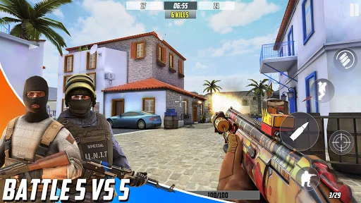 Hazmob: FPS Gun Shooting Game ڈاؤن لوڈ کریں – بہترین ایکشن گیم - Screenshot 6