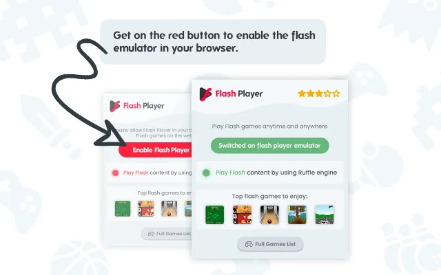 Flash Player for Chrome ڈاؤن لوڈ کریں – فلیش گیمز چلائیں - Screenshot 4