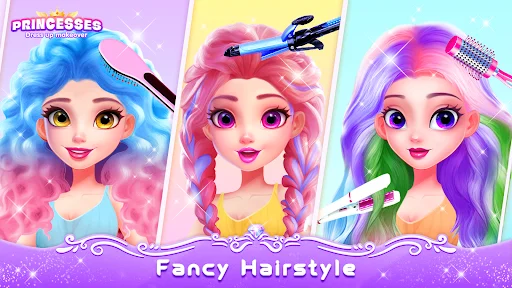 Girl Game: Princess Makeup ڈاؤن لوڈ کریں – بہترین فیشن اور ڈریس اپ گیم - Screenshot 2