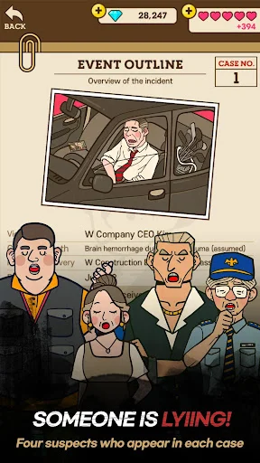 Detective S: Mystery Puzzle ڈاؤن لوڈ کریں – بہترین جاسوسی گیم - Screenshot 2
