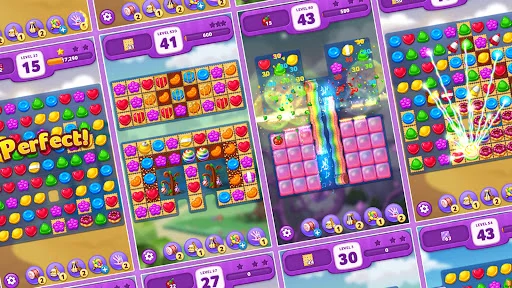 Lollipop: Sweet Taste Match 3 ڈاؤن لوڈ کریں – بہترین پزل گیم - Screenshot 26