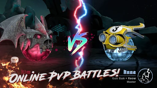 Kloot Arena ڈاؤن لوڈ کریں – آن لائن PvP بیٹل ایرینا گیم - Screenshot 1