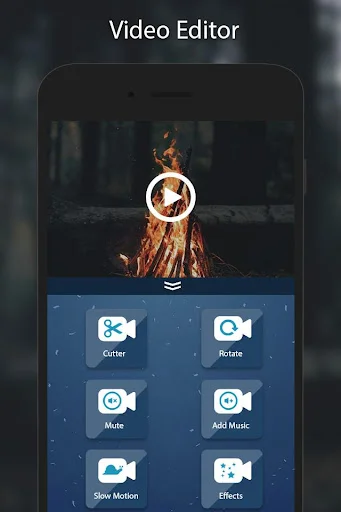 Video Editor with Music ڈاؤن لوڈ کریں – پروفیشنل ویڈیو ایڈیٹنگ - Screenshot 1