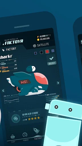 Walkr: Fitness Space Adventure ڈاؤن لوڈ کریں – پیدل چلنے کا دلچسپ کھیل - Screenshot 6