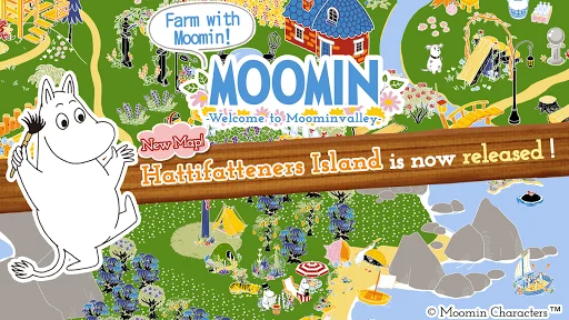 MOOMIN Welcome to Moominvalley ڈاؤن لوڈ کریں – پرسکون فارمنگ گیم - Screenshot 12