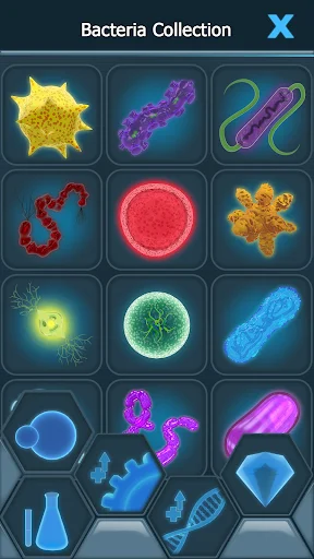 Bacterial Takeover ڈاؤن لوڈ کریں – بیکٹیریا ٹائکون آئیڈل گیم - Screenshot 2