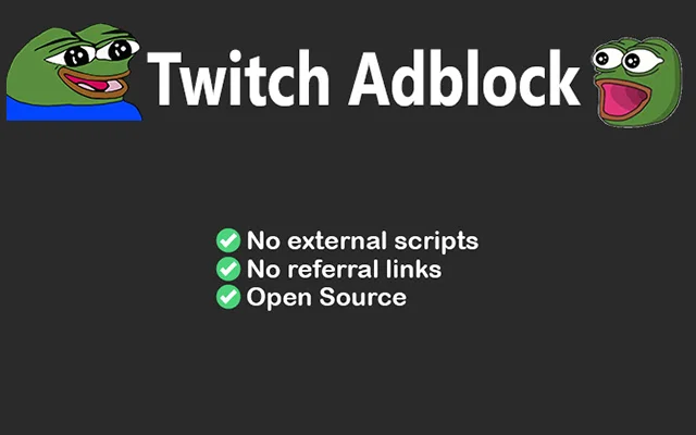 Twitch Adblock ڈاؤن لوڈ کریں – Twitch پر اشتہارات سے نجات پائیں - Screenshot 1