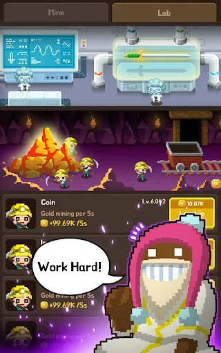 Videogame Guardians ڈاؤن لوڈ کریں – بہترین ریٹرو آئیڈل آر پی جی گیم - Screenshot 8