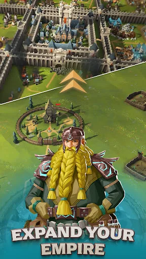 Kingdom Maker ڈاؤن لوڈ کریں – قرون وسطیٰ کی جنگی حکمت عملی کا کھیل - Screenshot 3