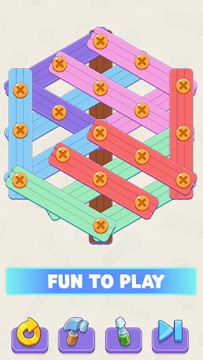 Screw It Out: Wood Puzzle ڈاؤن لوڈ کریں – دماغی کھیل - Screenshot 2