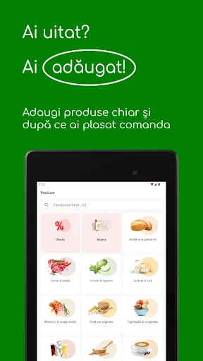 Freshful by eMAG ڈاؤن لوڈ کریں – تازہ گروسری کی تیز ترسیل - Screenshot 14
