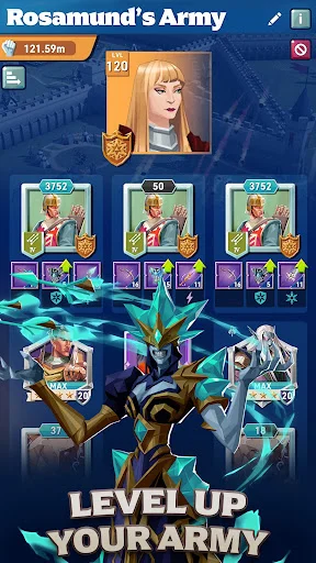 Kingdom Maker ڈاؤن لوڈ کریں – قرون وسطیٰ کی جنگی حکمت عملی کا کھیل - Screenshot 7