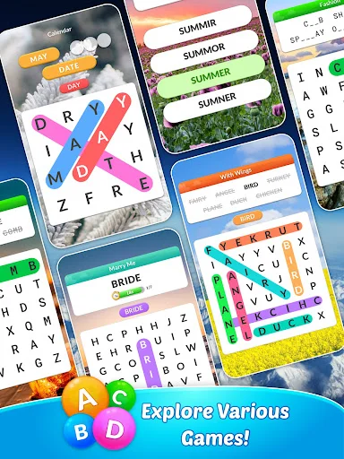 Word Search Pop ڈاؤن لوڈ کریں – بہترین اردو ورڈ گیم مفت - Screenshot 11