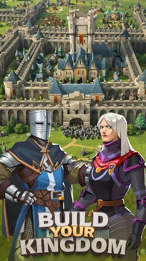 Kingdom Maker ڈاؤن لوڈ کریں – قرون وسطیٰ کی جنگی حکمت عملی کا کھیل - Screenshot 1