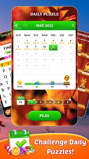 Word Search Pop ڈاؤن لوڈ کریں – بہترین اردو ورڈ گیم مفت - Screenshot 3