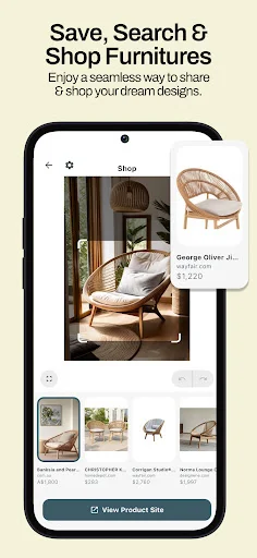 Remodel AI ڈاؤن لوڈ کریں – گھر کی تزئین و آرائش کے لیے بہترین ایپ - Screenshot 4
