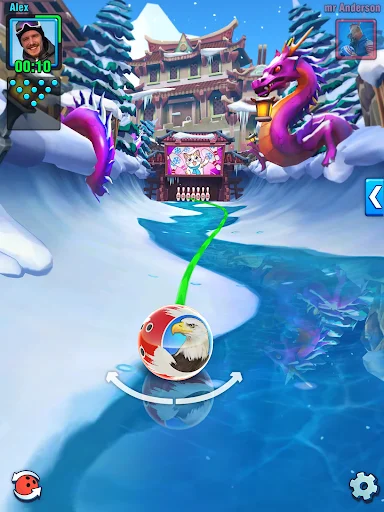 Bowling Crew ڈاؤن لوڈ کریں – بہترین تھری ڈی بولنگ گیم - Screenshot 18